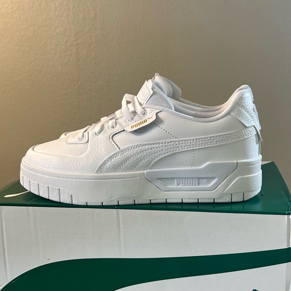 #NWT #PUMA Cali Dream Lth (Womans) 2022 White on White! Size US: 10 - Picture 6 of 10